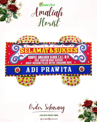 Karangan Bunga Ucapan Selamat legok kaler